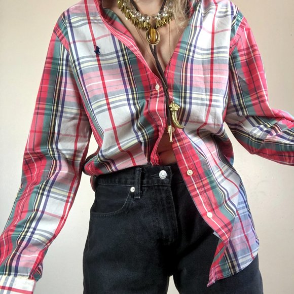 Polo Ralph Lauren Other - Classic Ralph Lauren Button Down Plaid Shirt